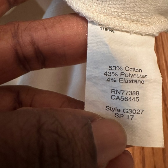 MADEWELL Skylark Top Cold Shoulder Bow Sz S Textured Ivory Boxy Relaxed Fit - Picture 9 of 9